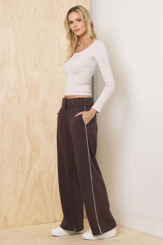 Teddy Fleece Wide Leg Pant sold by Vintage Havana