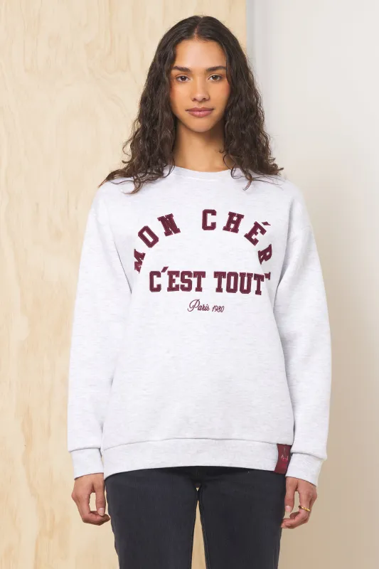 Comfort Fleece Crew with Applique sold by Vintage Havana
