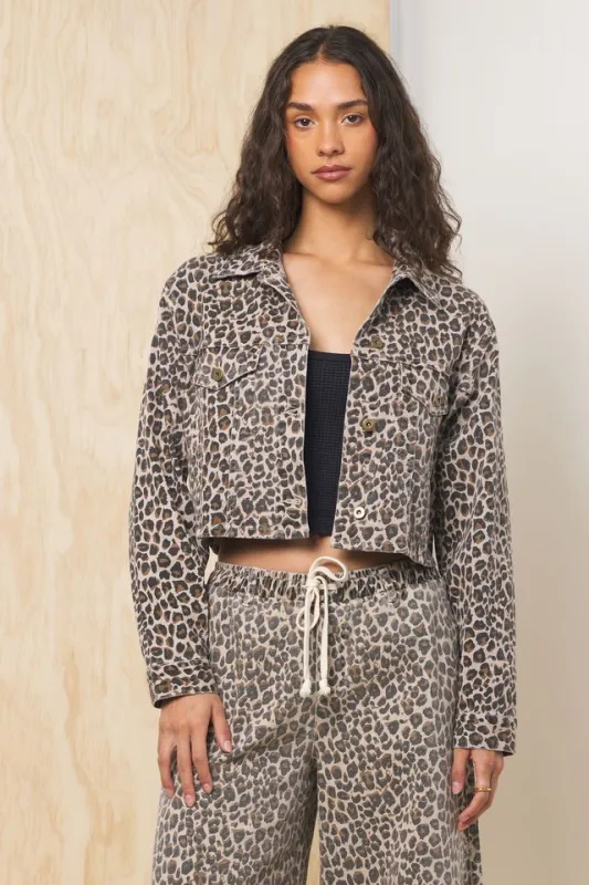 Stretch Denim Crop Jacket sold by Vintage Havana