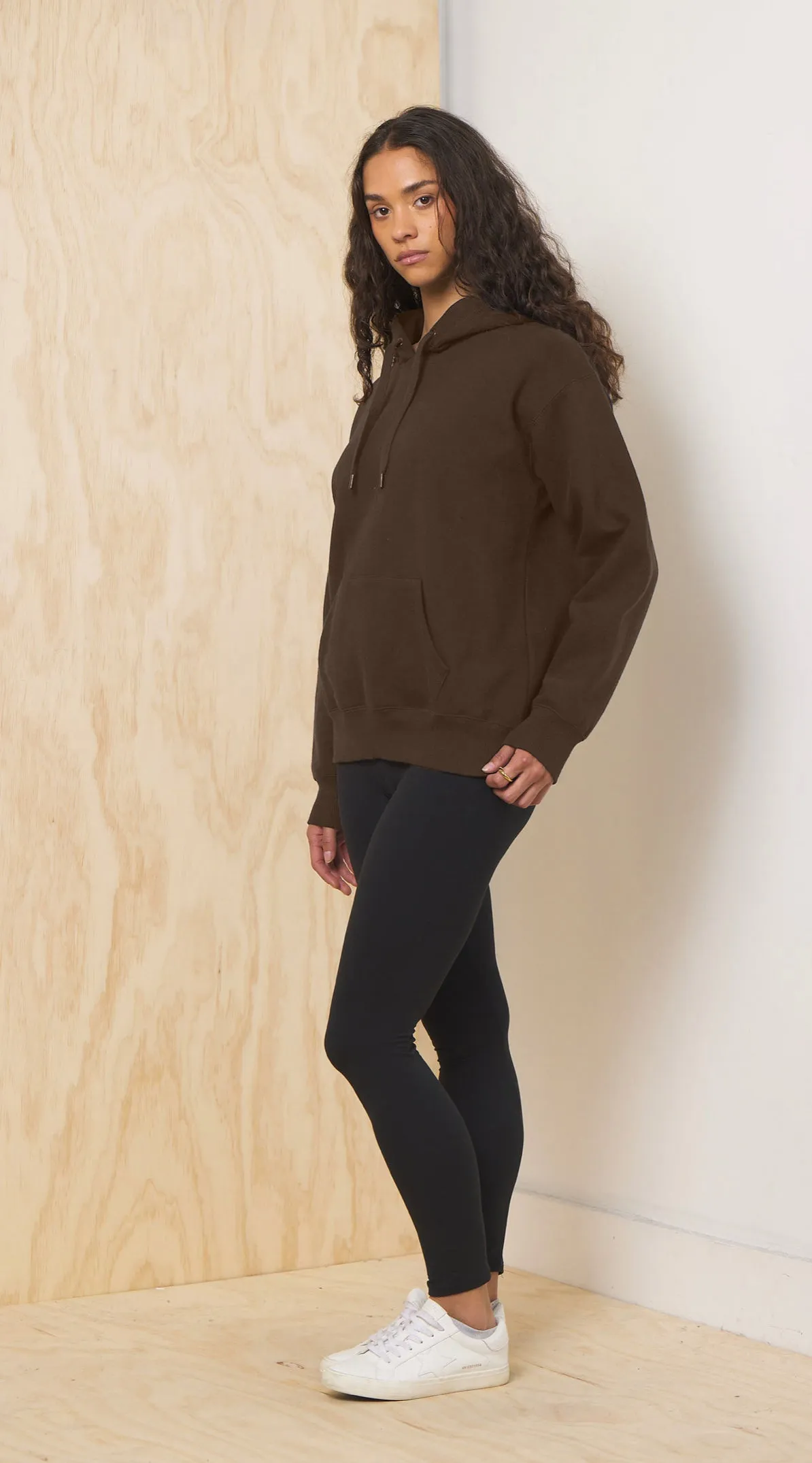 Chocolate Proweave Pullover Hoodie sold by Vintage Havana product image thumbnail 3