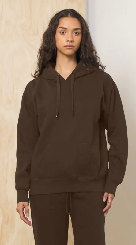 Chocolate Proweave Pullover Hoodie sold by Vintage Havana