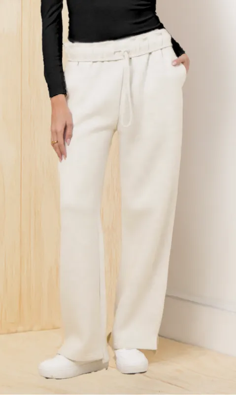 Proweave Fold Over Sweatpants - Bone sold by Vintage Havana