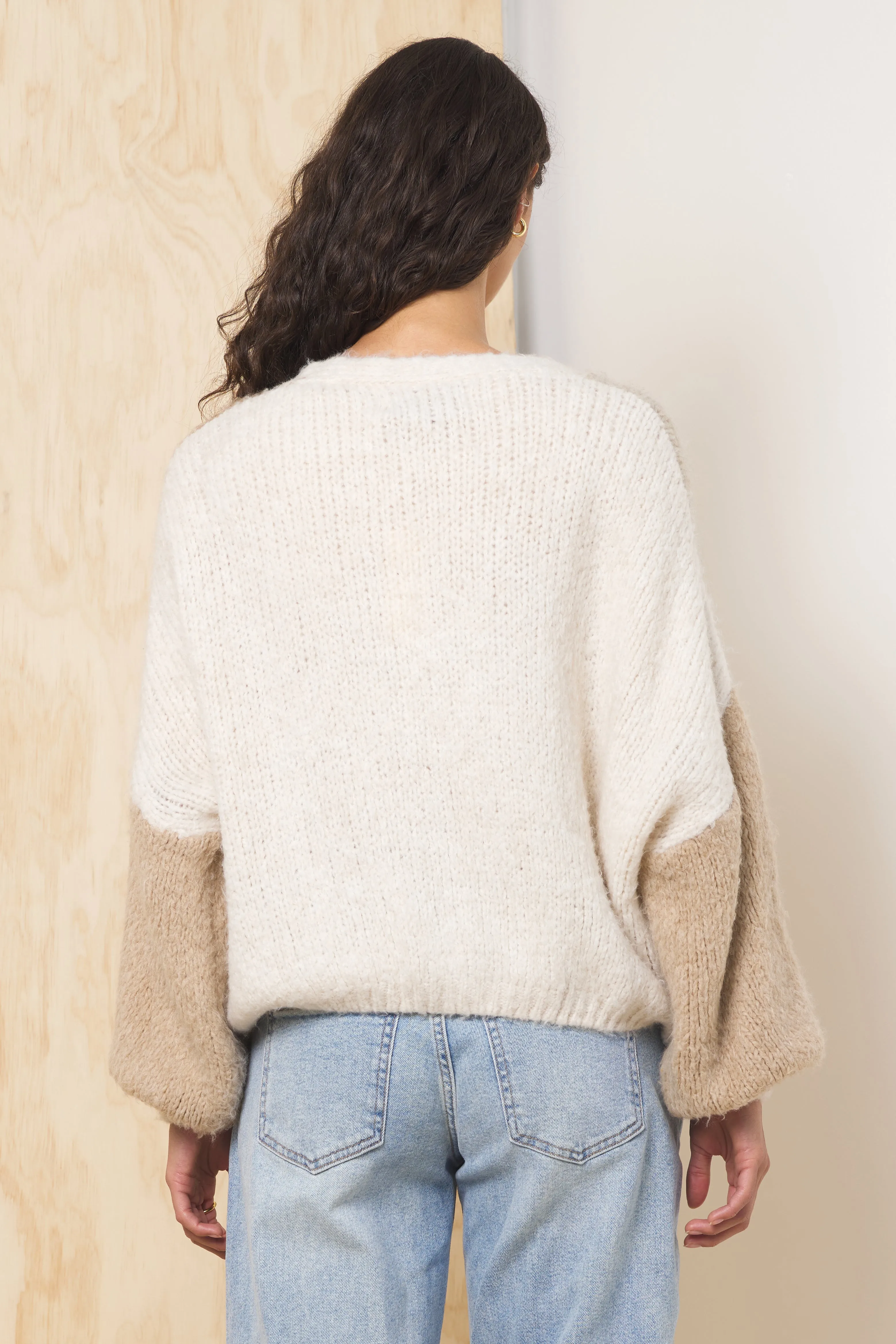 Color Block Cardigan sold by Vintage Havana product image thumbnail 2