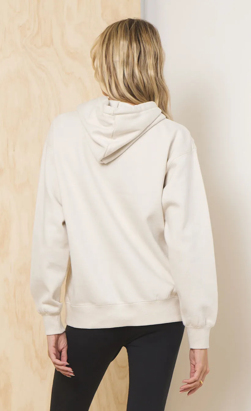 Bone Proweave Pullover Hoodie sold by Vintage Havana product image thumbnail 2