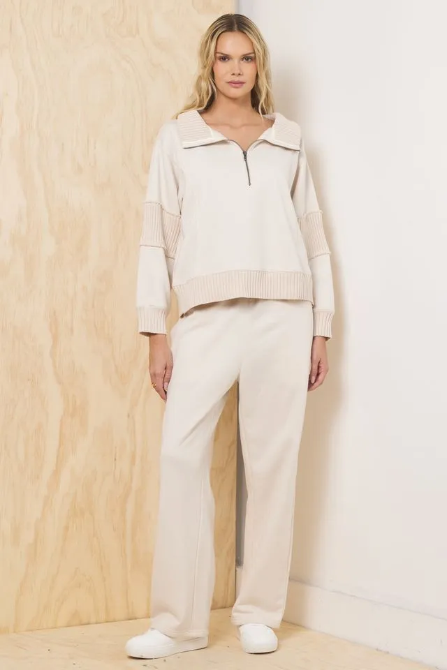 Bone Fleece 2-Piece Set sold by Vintage Havana