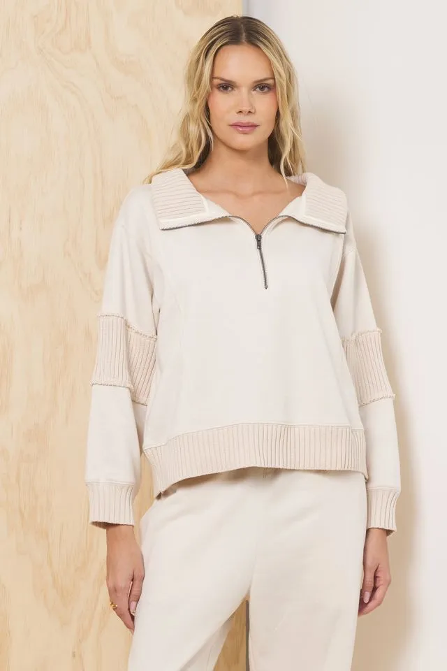 Bone Fleece 2-Piece Set sold by Vintage Havana product image thumbnail 2