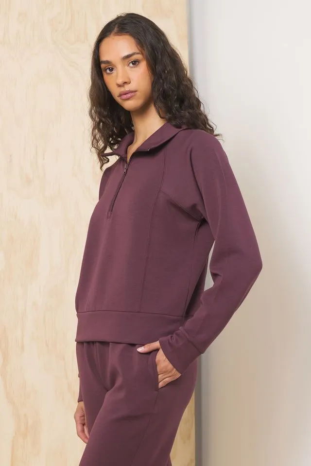 Truffle Cloud Fleece 2-Piece Set sold by Vintage Havana product image thumbnail 2