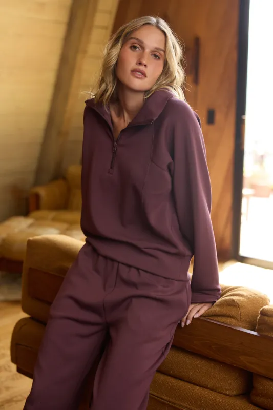 Truffle Cloud Fleece 2-Piece Set sold by Vintage Havana