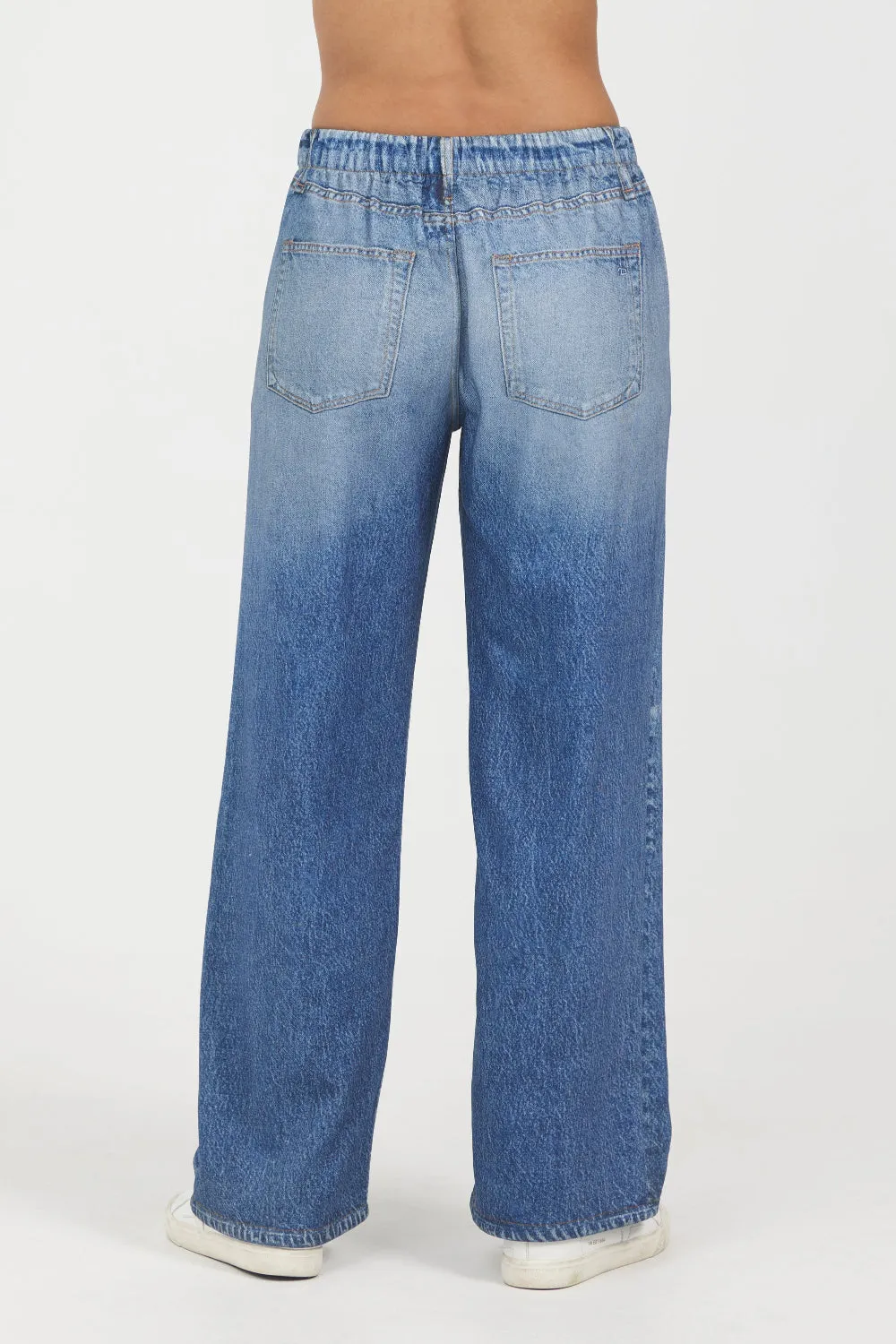 Denim Fleece Wide Leg Pant sold by Vintage Havana product image thumbnail 2