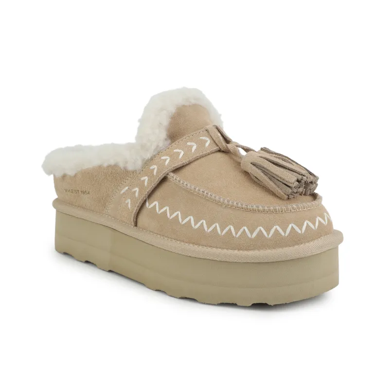 CHARM - SAND SUEDE sold by Vintage Havana