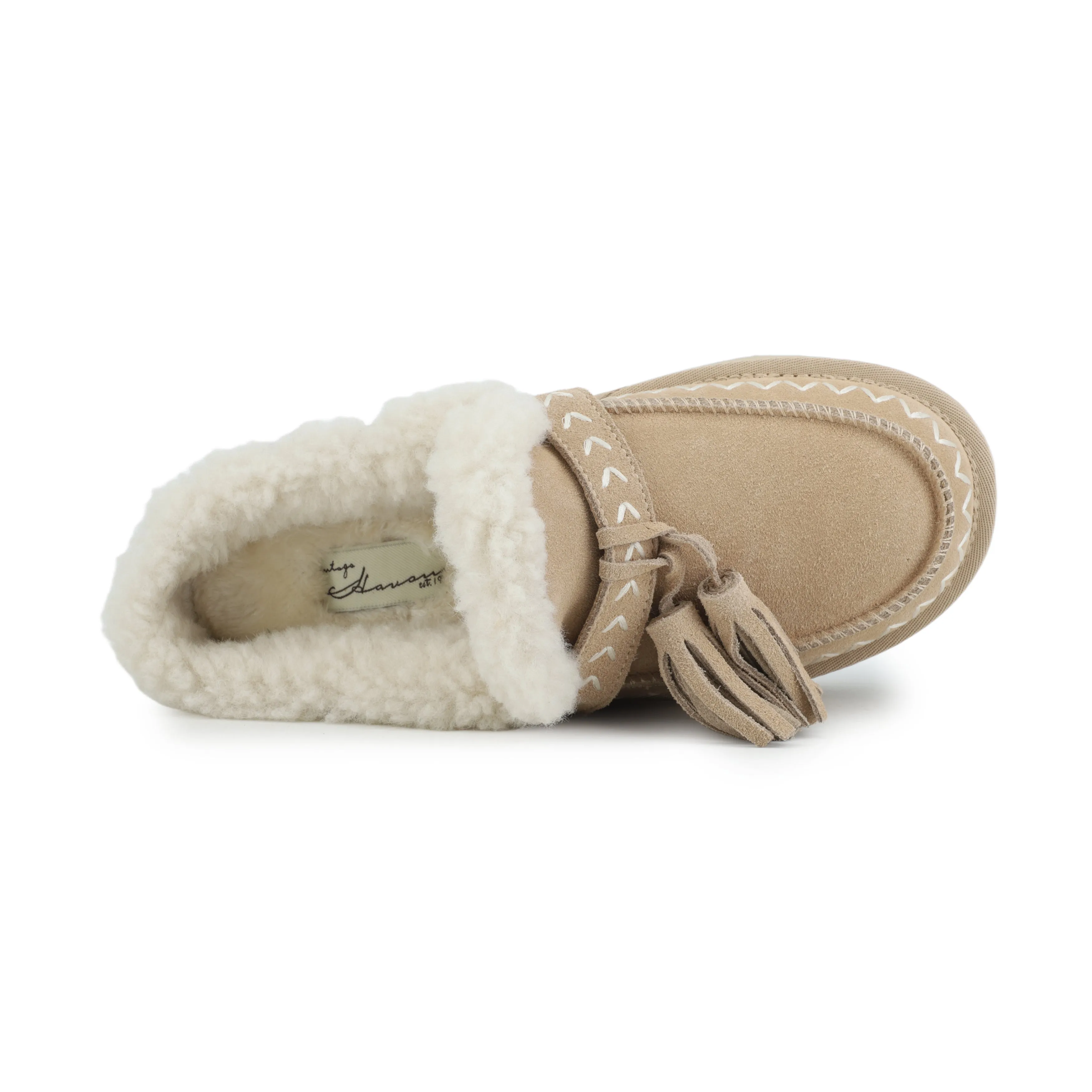 CHARM - SAND SUEDE sold by Vintage Havana product image thumbnail 5
