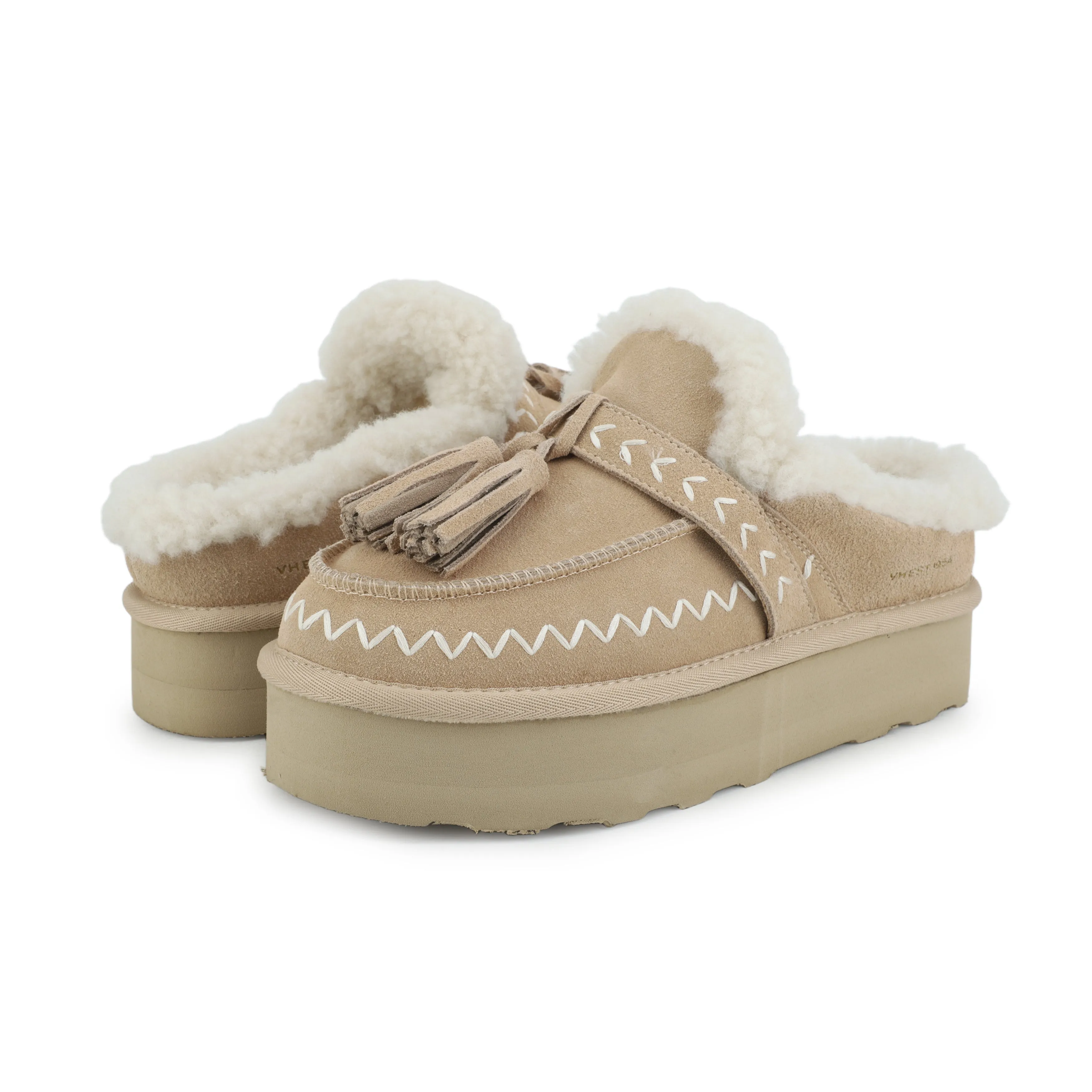 CHARM - SAND SUEDE sold by Vintage Havana product image thumbnail 3