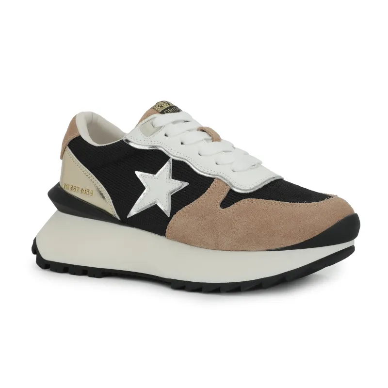 MAJOR - BLACK MESH/ GOLD TAUPE sold by Vintage Havana