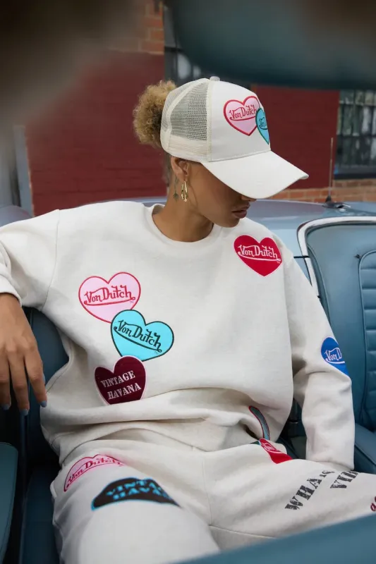 Von Dutch Heart Patches Leisure Bundle sold by Vintage Havana