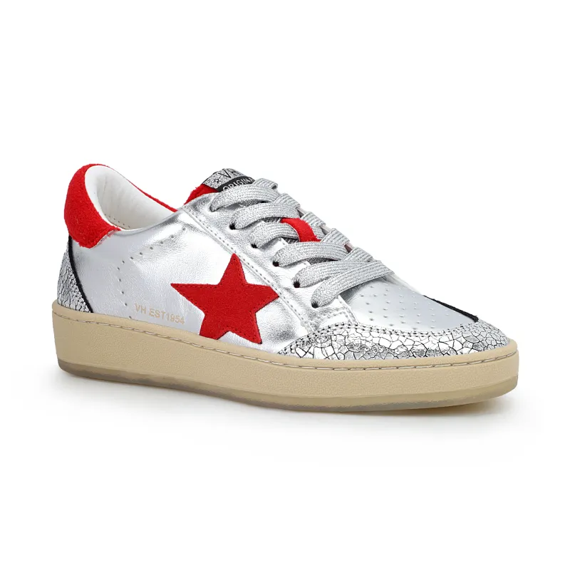 DENISSE - WASHED SILVER/RED sold by Vintage Havana