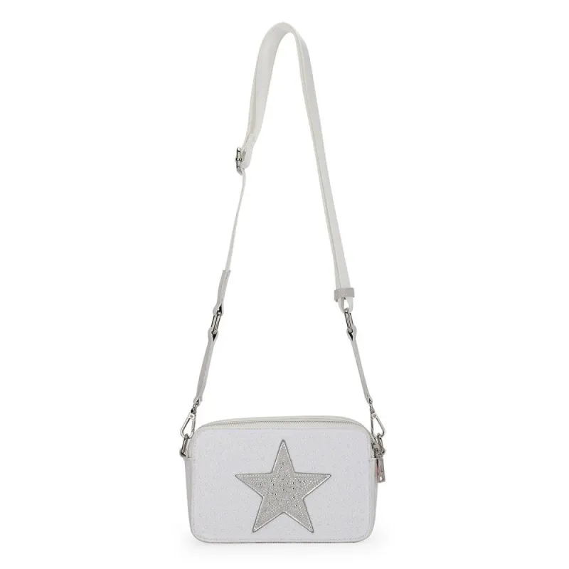 LINDA BAG- WHITE/DARK PEARL sold by Vintage Havana