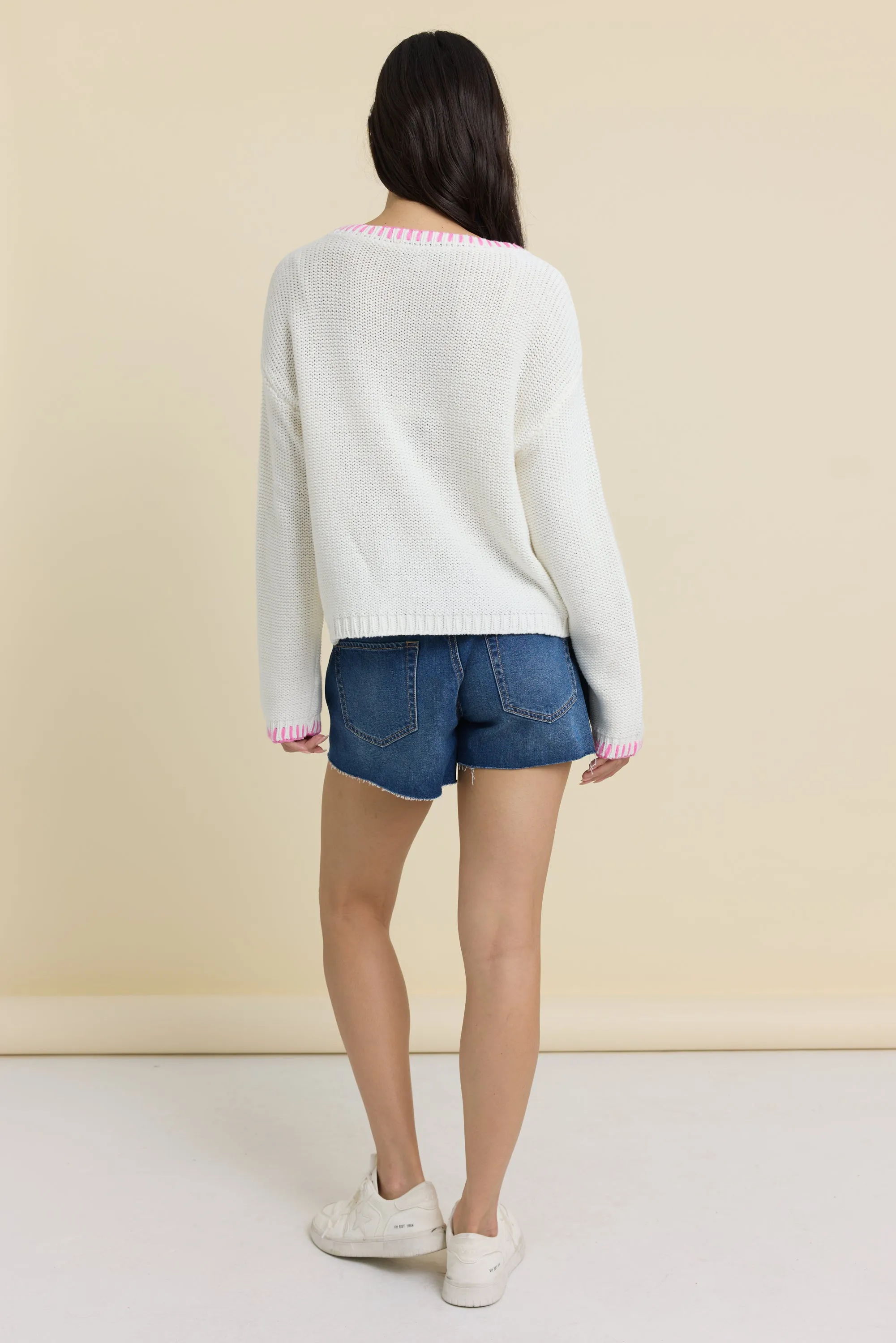 Beach Sweater with Whip Stitch sold by Vintage Havana product image thumbnail 3