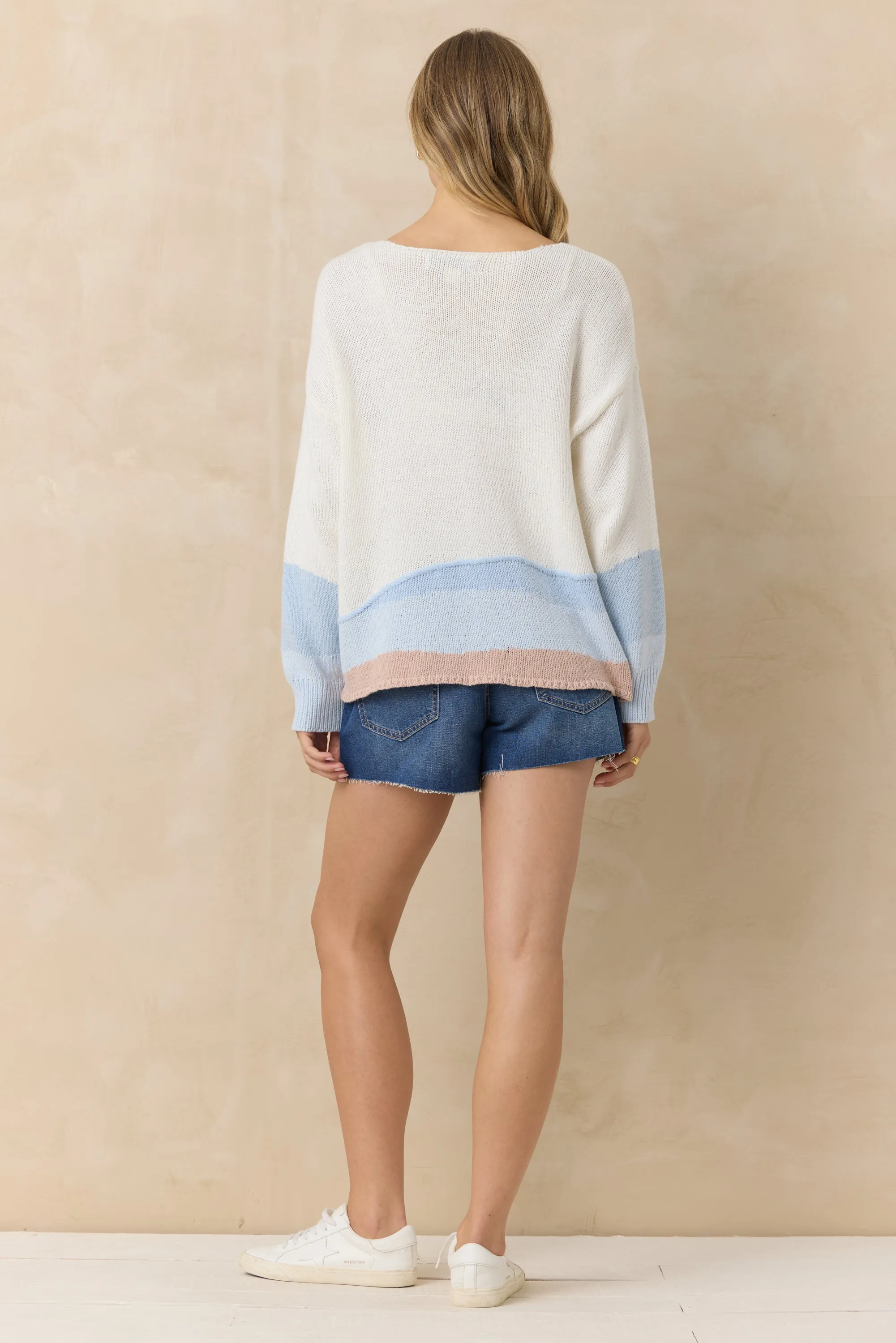 Ocean Sunrise Knit Sweater sold by Vintage Havana product image thumbnail 3