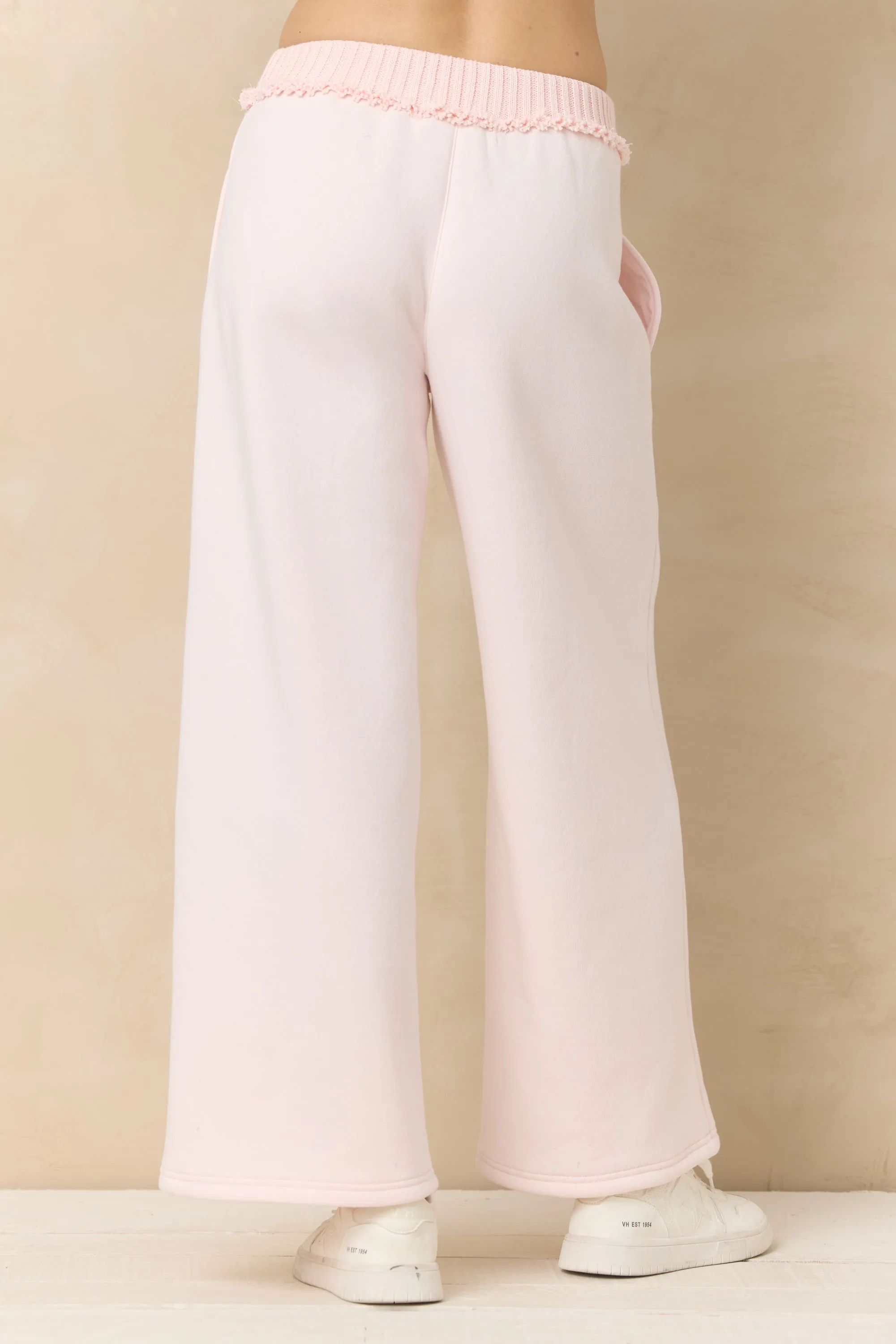 Vintage Fleece Wide Leg Pants with Rib sold by Vintage Havana product image thumbnail 3