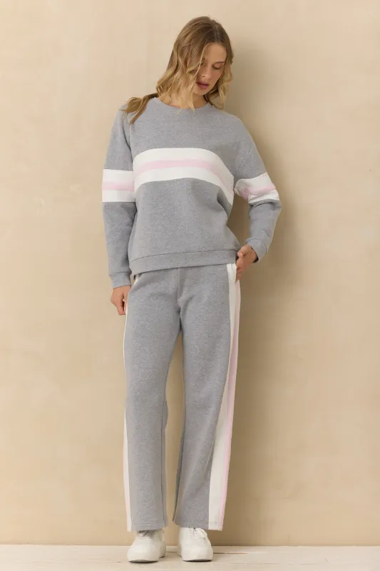 Vintage Fleece Colorblock Crew sold by Vintage Havana