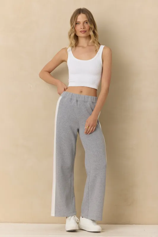 Vintage Fleece Colorblock Wide Leg Pants sold by Vintage Havana