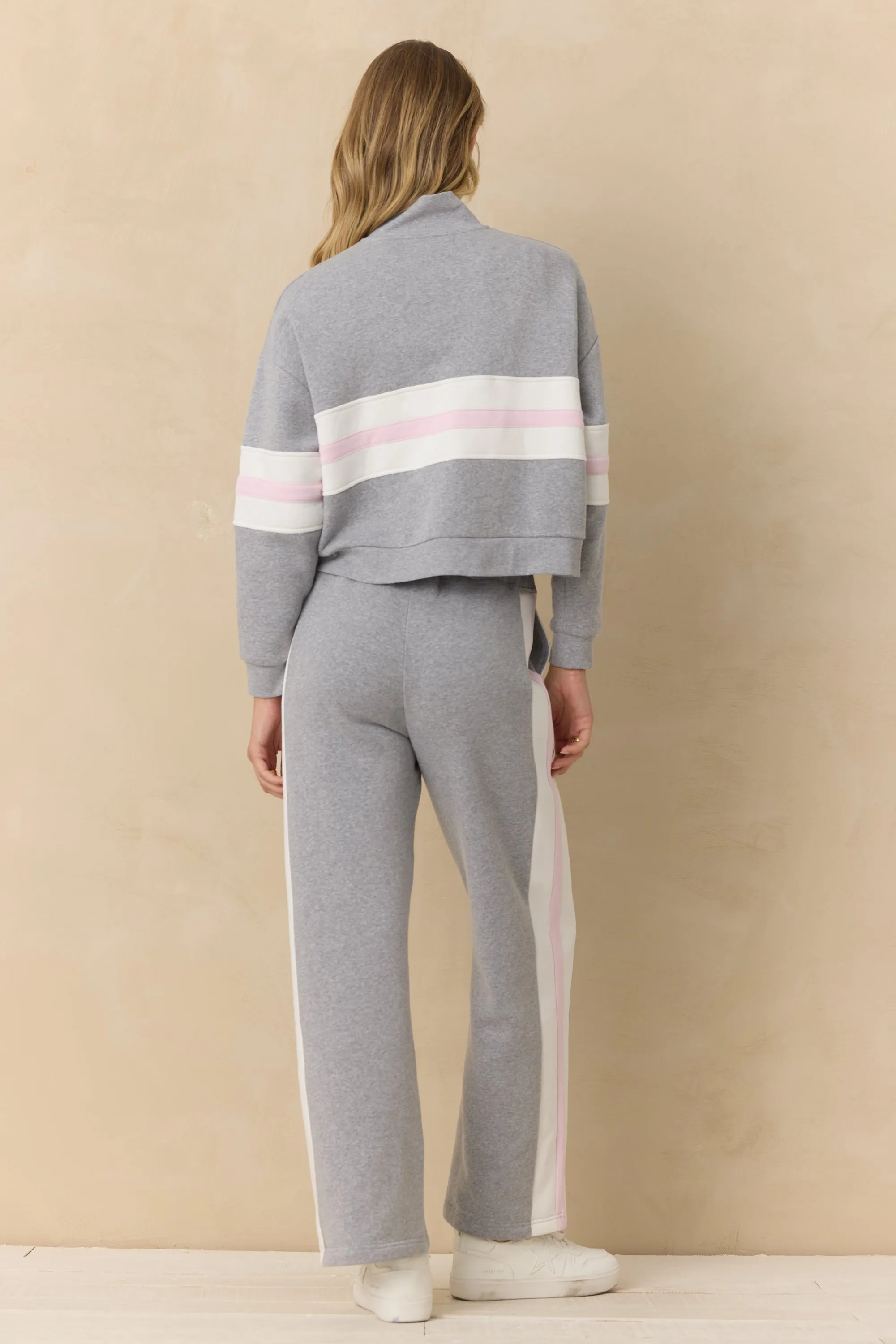 Vintage Fleece Colorblock Quarter Zip sold by Vintage Havana product image thumbnail 3
