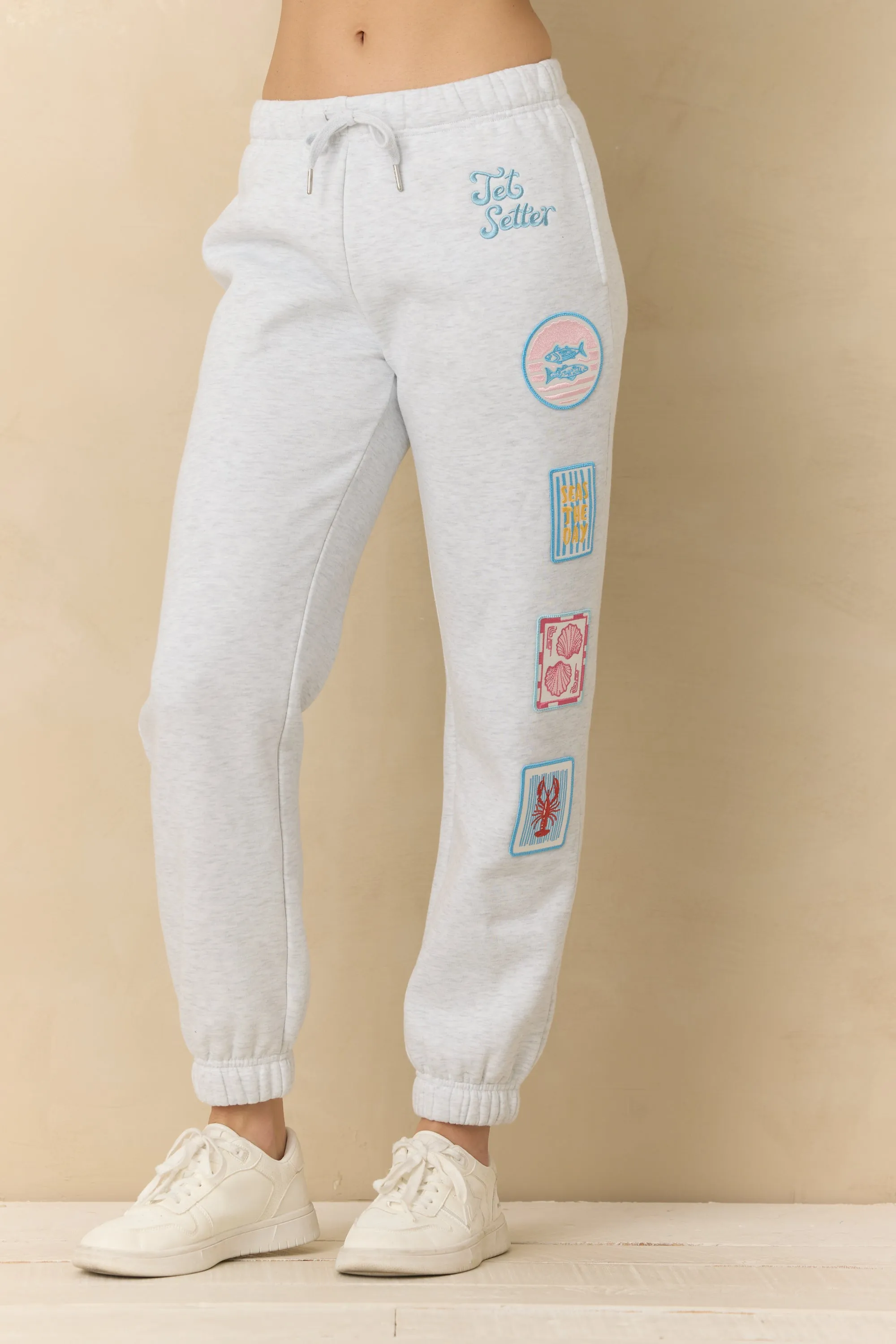 Ultra Fleece Joggers with Patches & Embroidery sold by Vintage Havana product image thumbnail 2