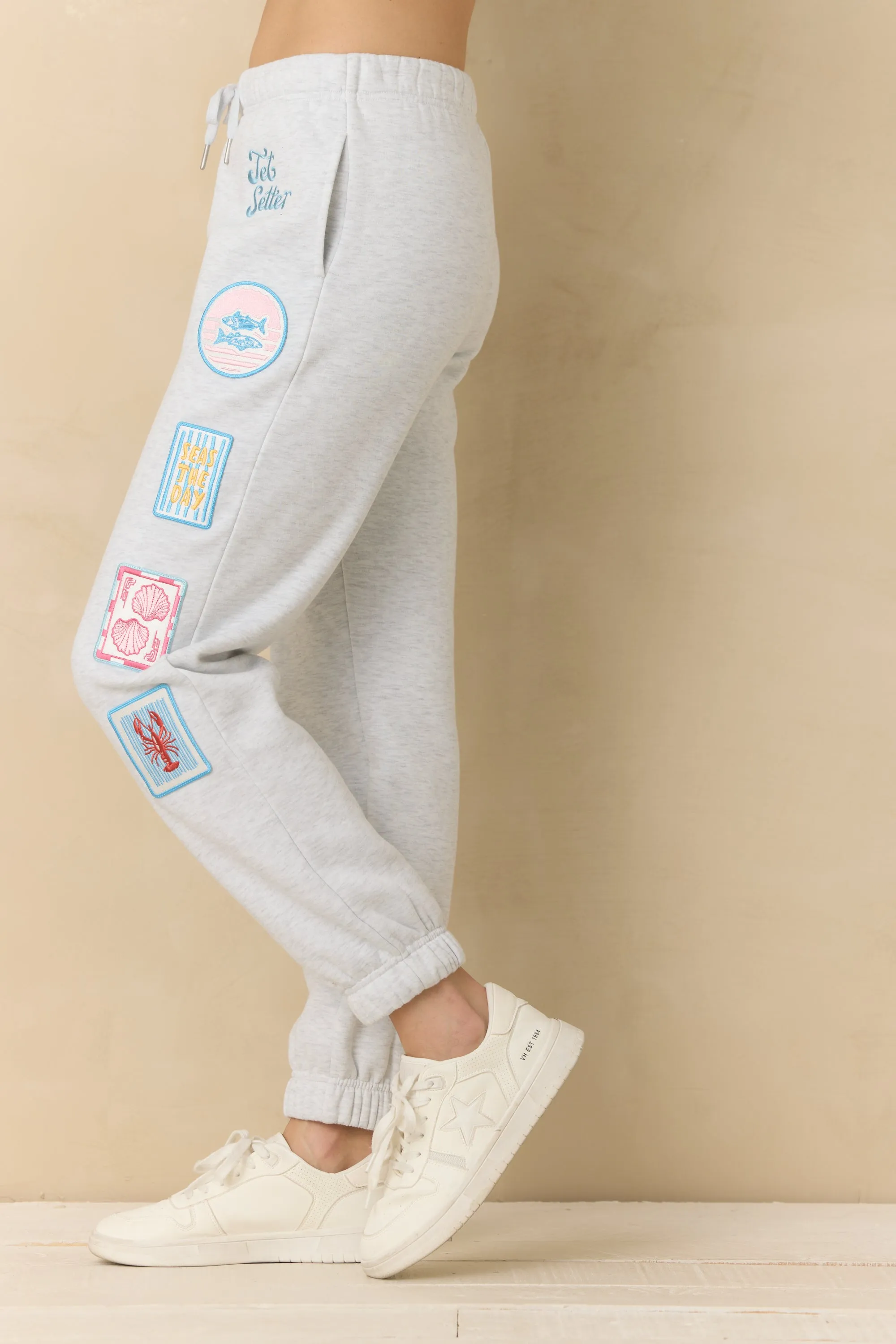 Ultra Fleece Joggers with Patches & Embroidery sold by Vintage Havana product image thumbnail 3