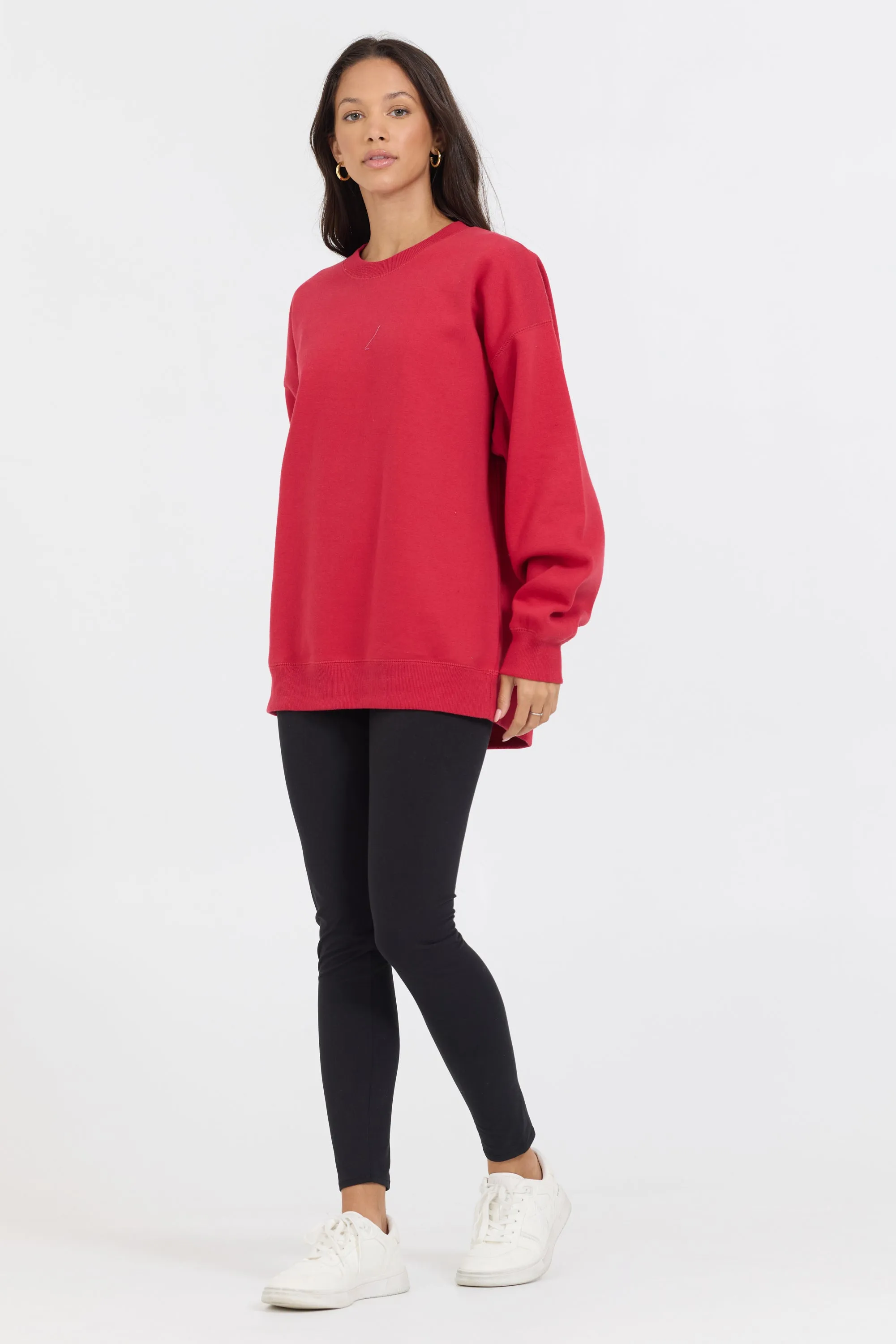Red Proweave Crewneck sold by Vintage Havana product image thumbnail 3