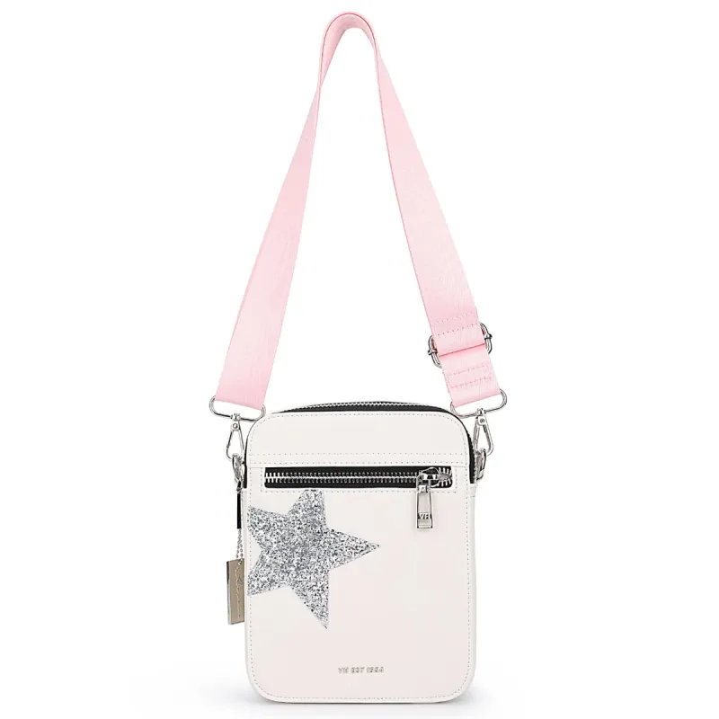 ROCKER - WHITE GLITTER sold by Vintage Havana