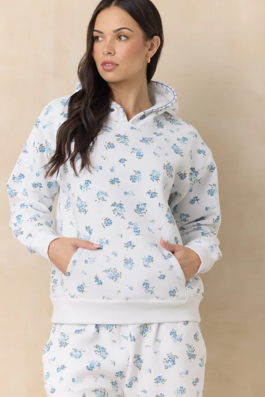 Ditsy Print Hoodie made by Vintage Havana
