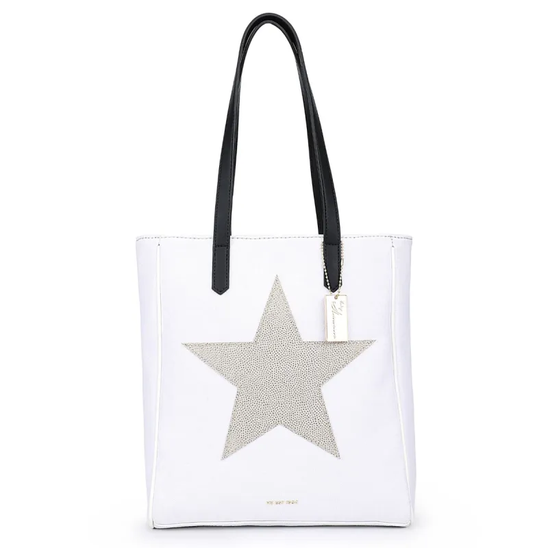 ANGELICA BAG - WHITE PEBBLED sold by Vintage Havana