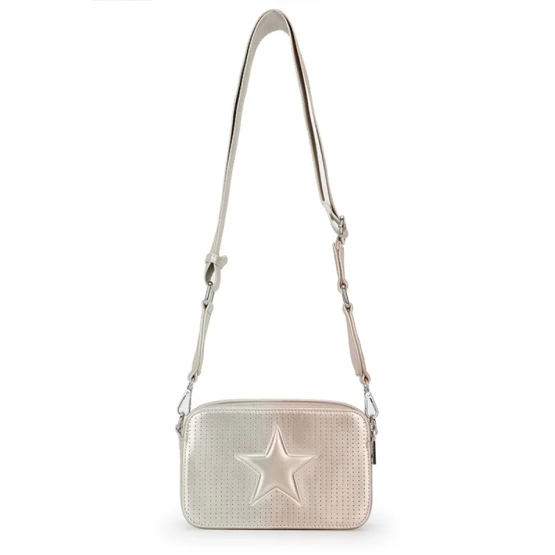 DYNAMIC BAG- BEIGE/ GOLD sold by Vintage Havana