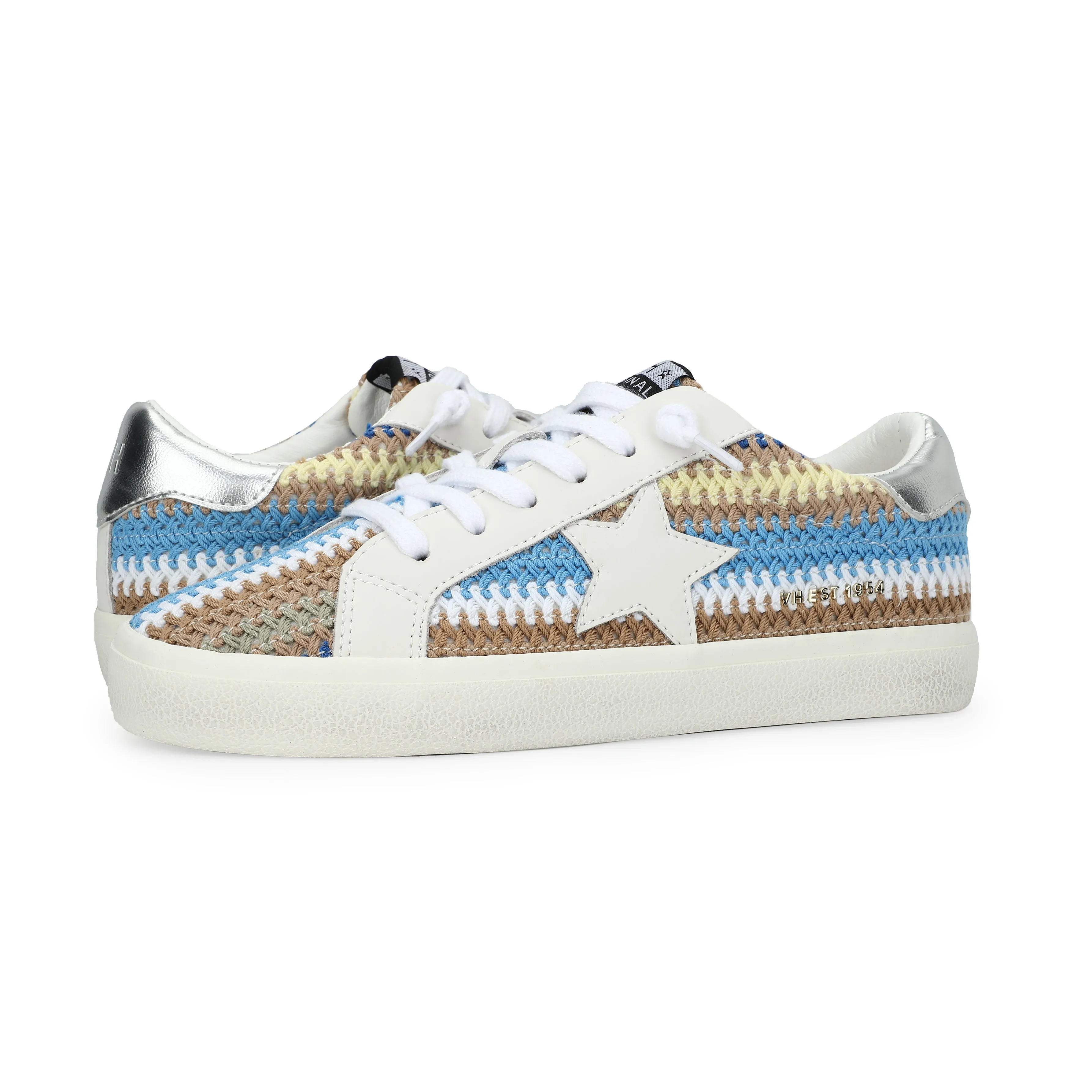 FLAIR 46 - BLUE/BROWN CROCHET MULTI sold by Vintage Havana product image thumbnail 3