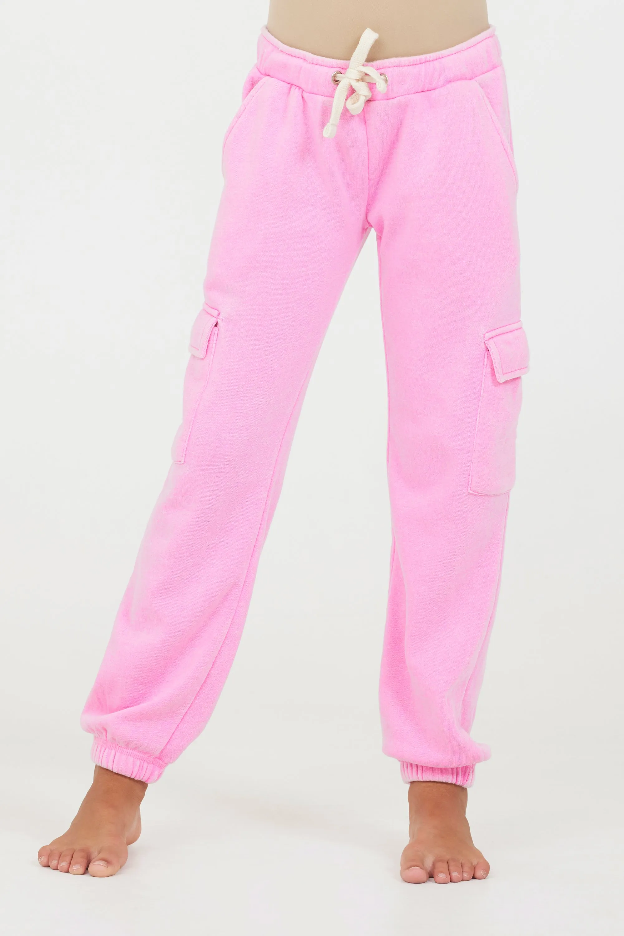 Pink Cargo Burnout Jogger sold by Vintage Havana