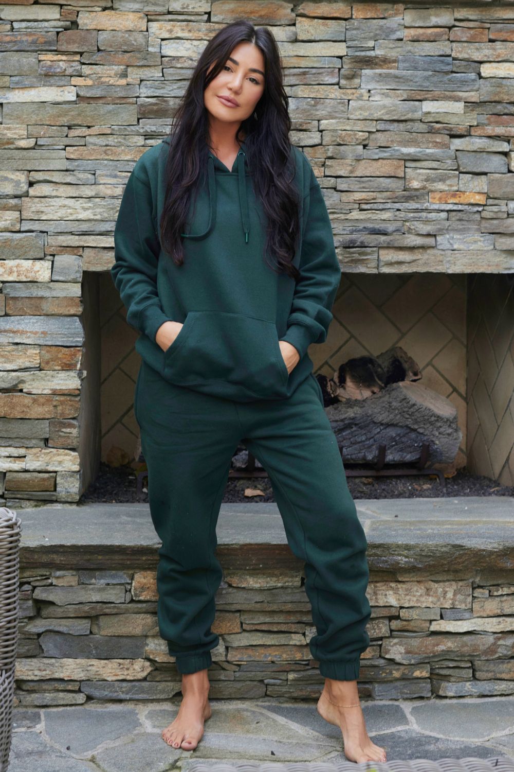 Deep Emerald Green Proweave Jogger sold by Vintage Havana product image thumbnail 2