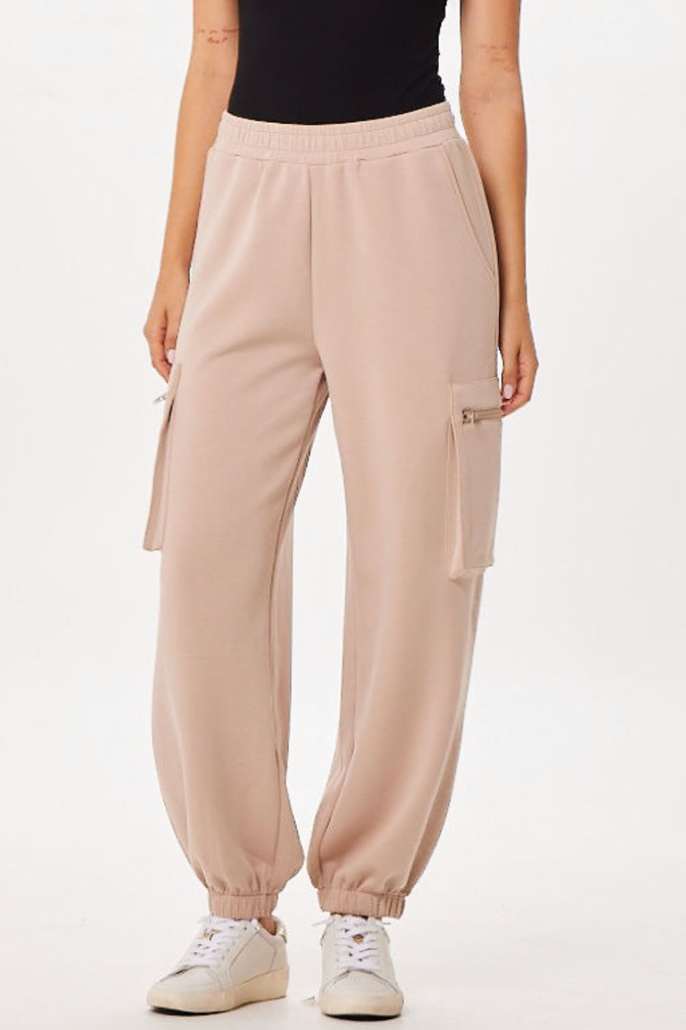 Nude Cloud Fleece Jogger w/ Side Pockets sold by Vintage Havana