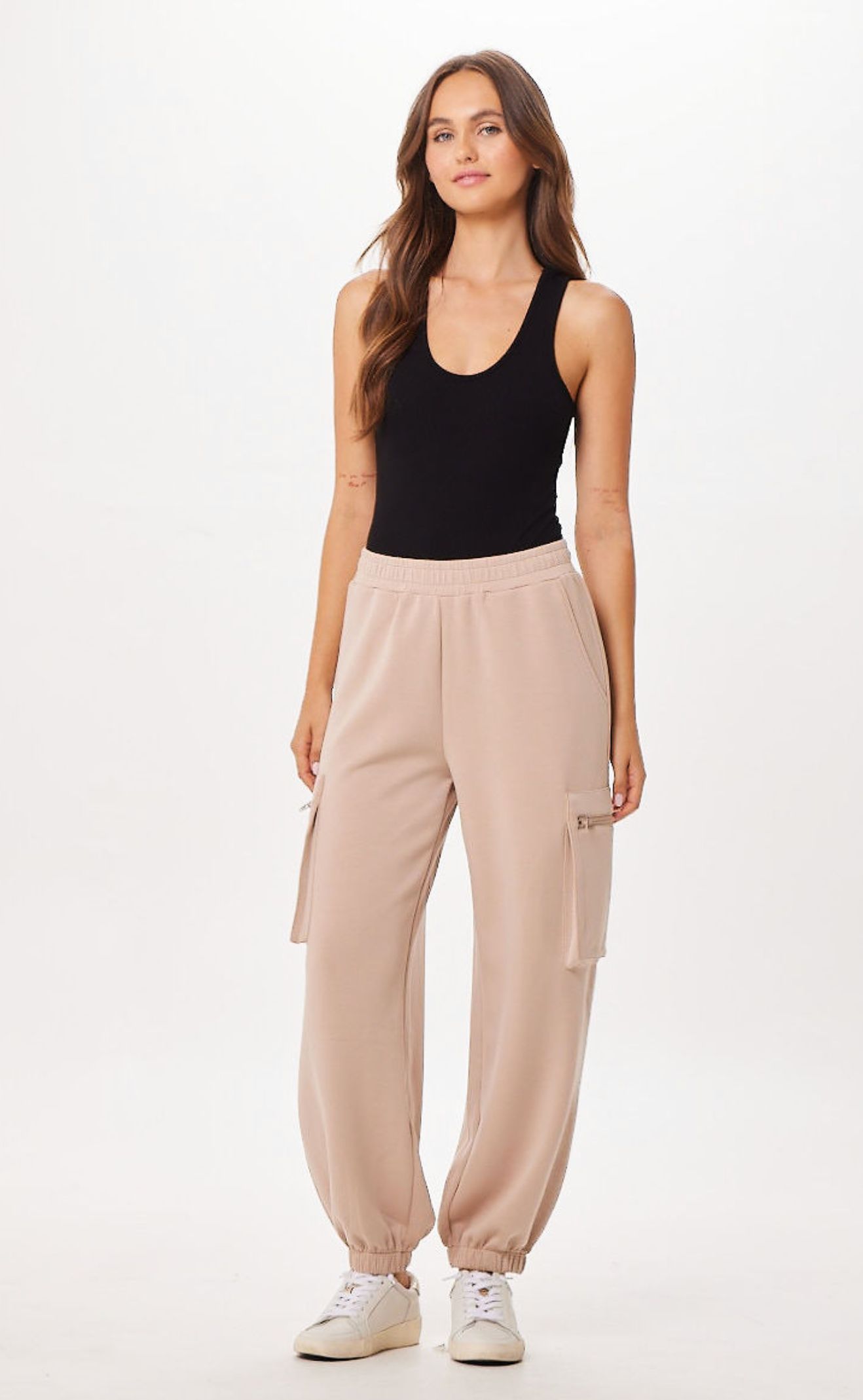 Nude Cloud Fleece Jogger w/ Side Pockets sold by Vintage Havana product image thumbnail 3