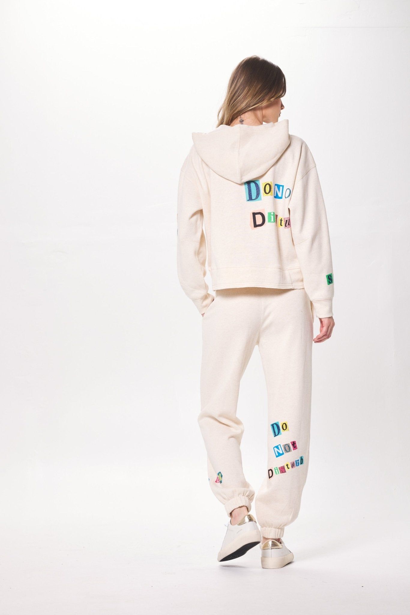 Heather Oatmeal w/ Multi Jet Lag Fleece Joggers sold by Vintage Havana product image thumbnail 4