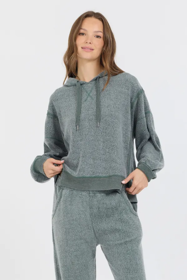 Dark Forest Reverse Fleece Hoodie sold by Vintage Havana