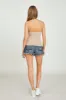 Cuban Sand Crochet Detail Halter Top sold by Vintage Havana