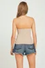Cuban Sand Crochet Detail Halter Top sold by Vintage Havana