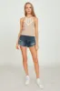 Cuban Sand Crochet Detail Halter Top sold by Vintage Havana