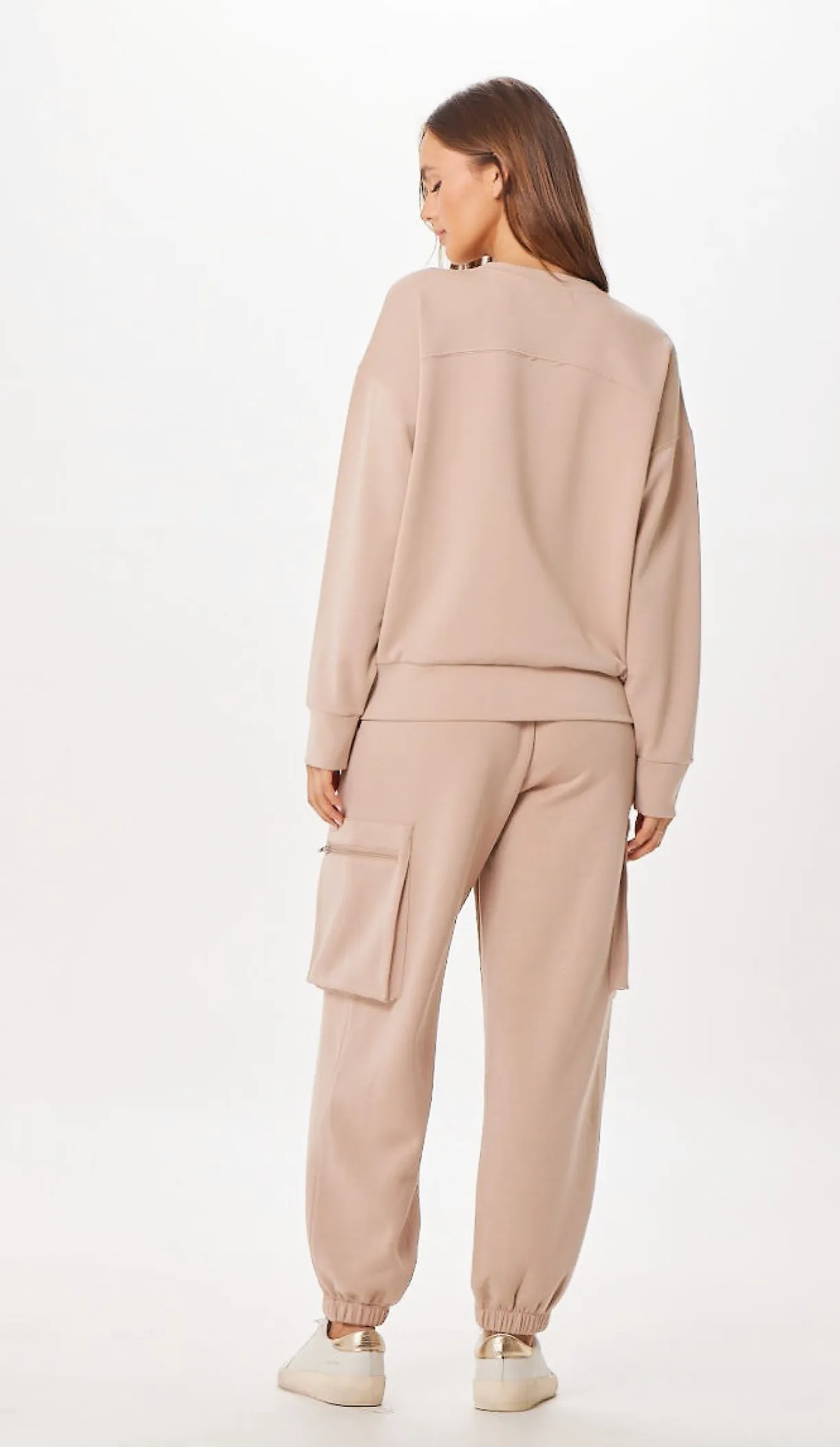 Nude Cloud Fleece Crewneck sold by Vintage Havana product image thumbnail 4