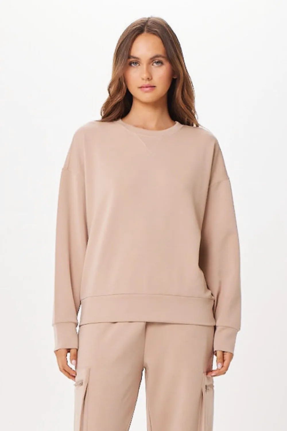 Nude Cloud Fleece Crewneck sold by Vintage Havana