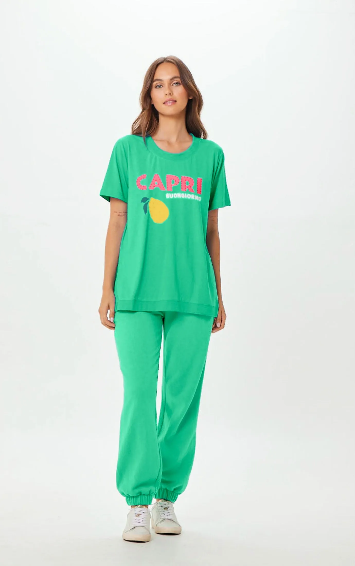 Surf Green Capri Jet Setter Surf Wash Jogger sold by Vintage Havana product image thumbnail 4