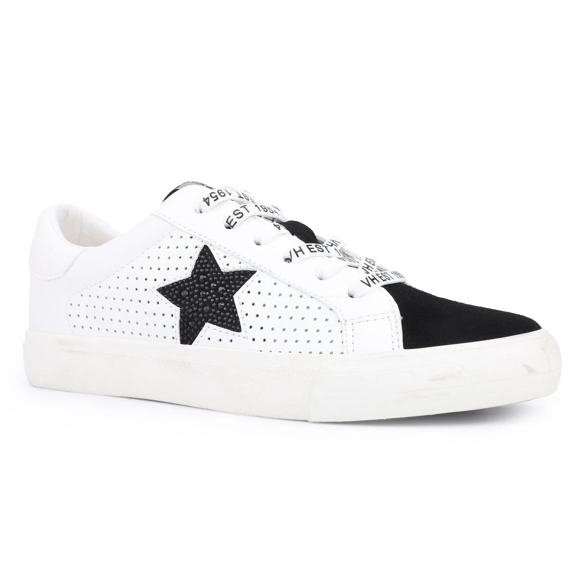 Grande - White Black Rhinestones sold by Vintage Havana