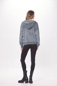 Hunter Green Cashmere Fleece Hoodie sold by Vintage Havana