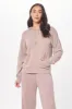 Latte Taupe Plush Knit Pullover Hoodie sold by Vintage Havana