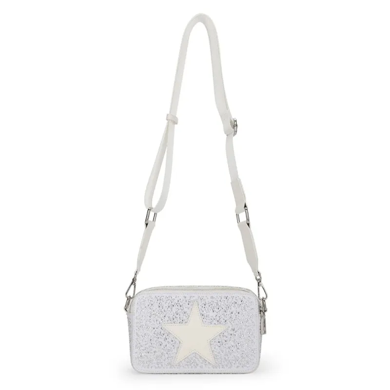 LINDA BAG- WHITE/LIGHT PEARL sold by Vintage Havana